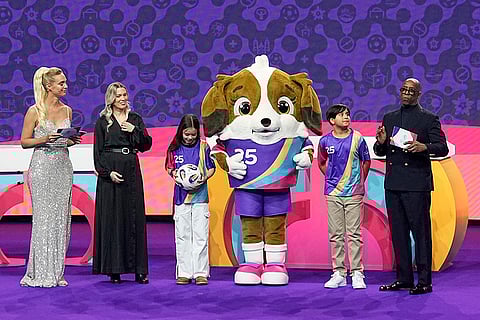 Women's Euro 2025 Draw: Ian Wright introduces Maddli, the tournament mascot