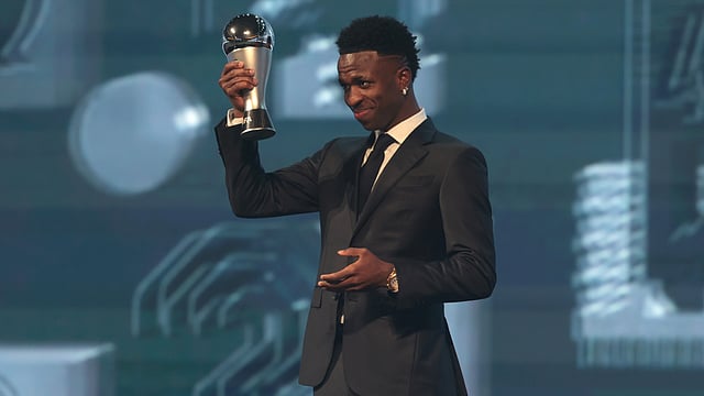 FIFA Best Ceremony: Vinicius Junior Wins Men's Player Award After Ballon D'or Snub