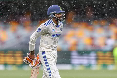 India Vs Australia, 3rd Test Day 4: India's Ravindra Jadeja leaves the field as it rains
