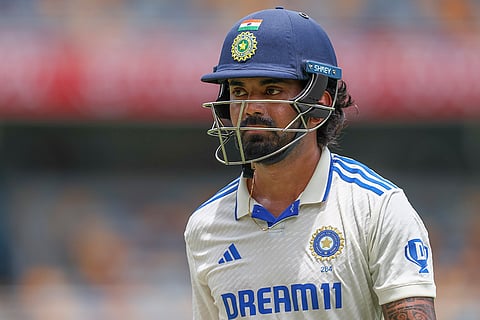 India Vs Australia, 3rd Test Day 4: India's KL Rahul walks off the field after losing his wicket