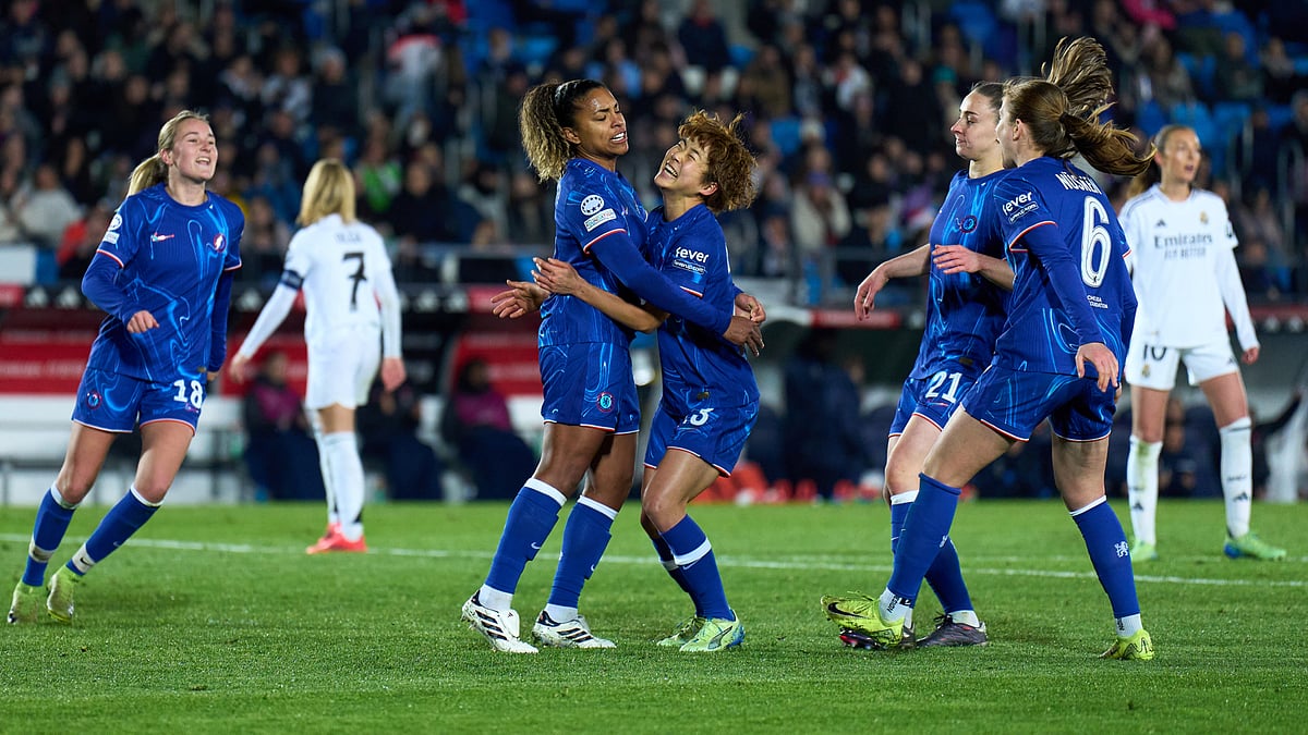 Catarina Macario was on the spot twice for Chelsea versus Real Madrid
