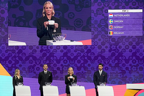 Women's Euro 2025 Draw: Caroline Seger draws Norway