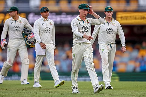 India Vs Australia, 3rd Test Day 4: Australian players leave the field at the end of play