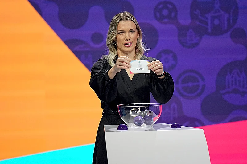 Switzerland Womens Soccer Euro2025 Draw UEFA Women’s Euro 2025 photos: Lara Dickenmann