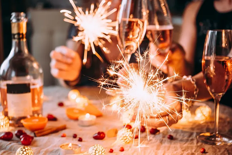 Good luck New Years Eve party