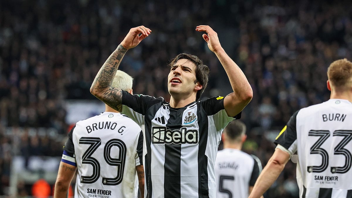 Tonali bagged a brace at St James' Park