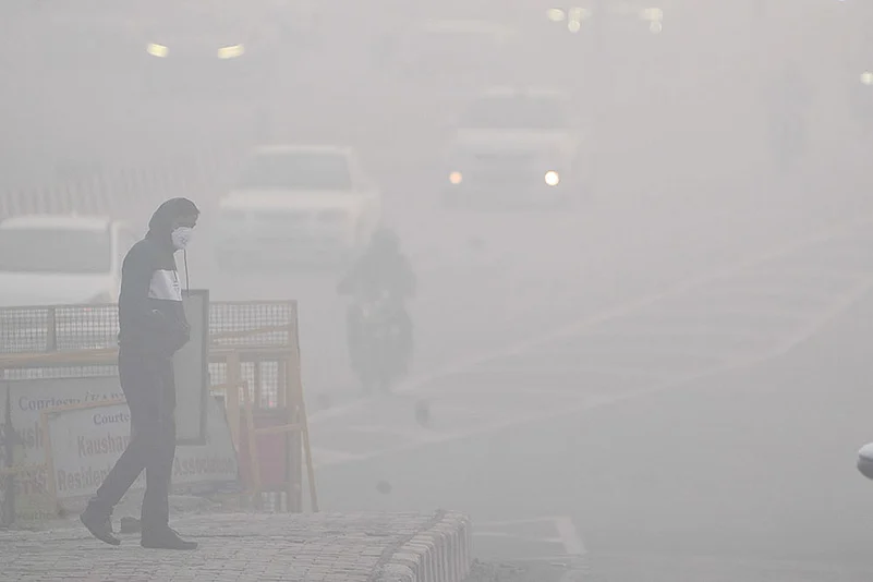 Fog in Delhi