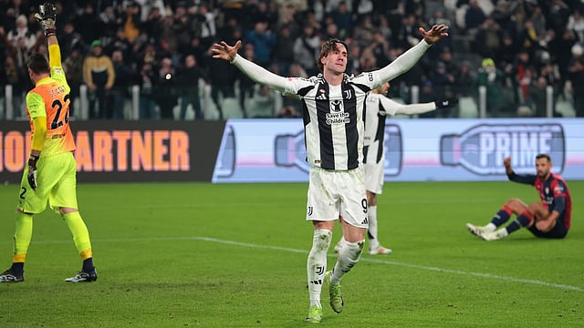 Coppa Italia: Dusan Vlahovic Pleased To Cheer Fans Up Against Cagliari After Boos At The Weekend