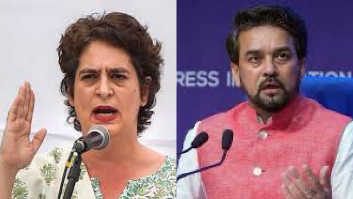 PTI : Congress MP Priyanka Gandhi, Union Minister Anurag Thakur included in ONOE panel