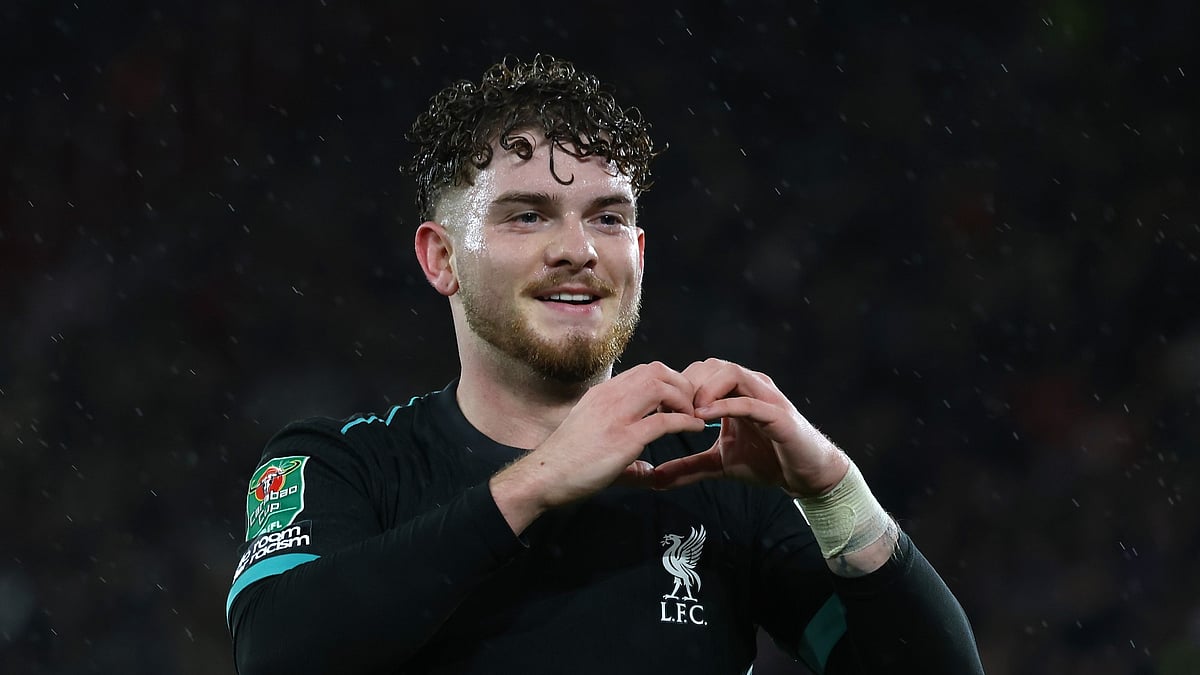 Harvey Elliott scored in Liverpool's win at Southampton