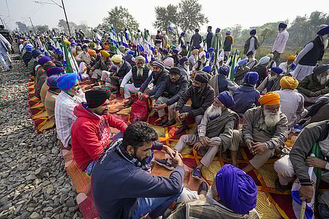 Rail roko protest by farmers in Punjab