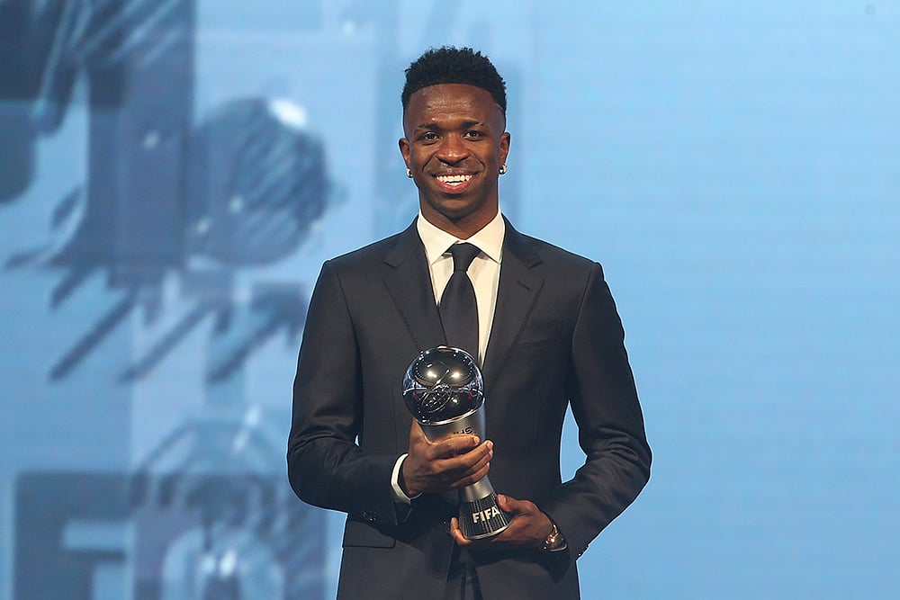 | Photo: AP/Hussein Sayed : The Best FIFA Awards 2024: Vinicius Junior, Best Men's FIFA Player