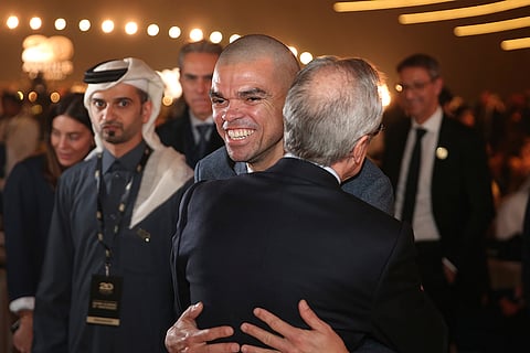 The Best FIFA Football Awards 2024: Pepe hugs Real Madrid president Florentino Perez