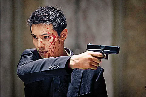 A still from The man From Nowhere