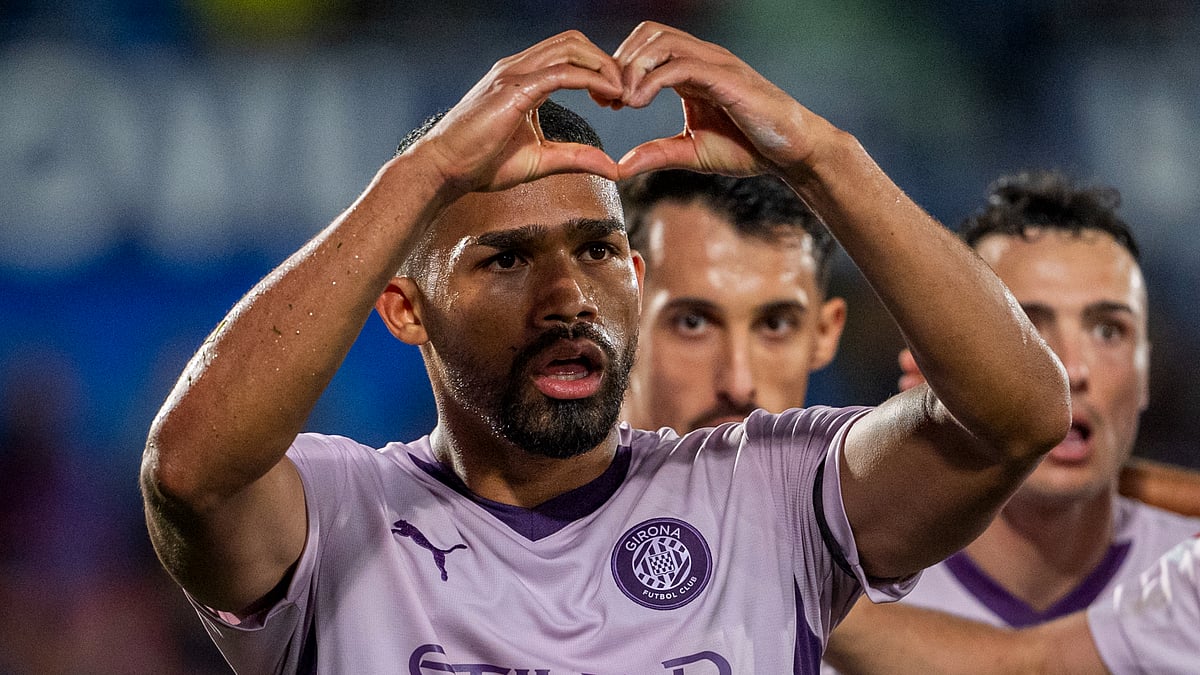 Girona midfielder Yangel Herrera.