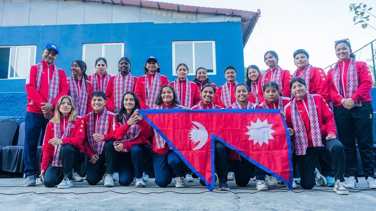 X/CricketNep : The Nepal under-19 women's cricket team.