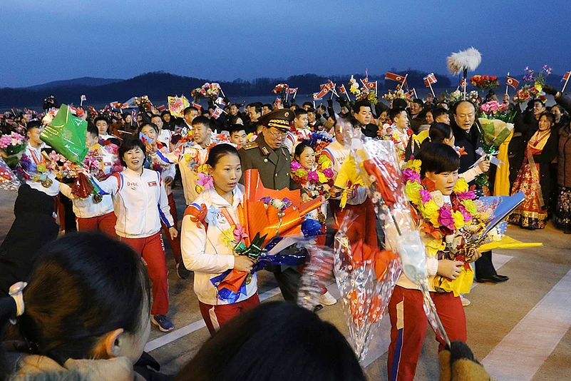 2024 World Weightlifting Championships winners North Korean athletes in Pyongyang pics: 4