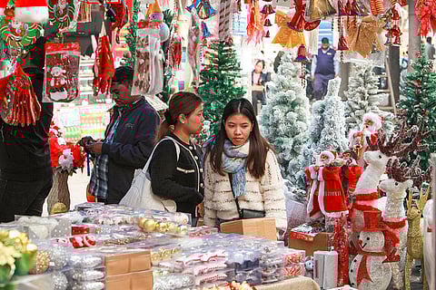 Shopping for Christmas