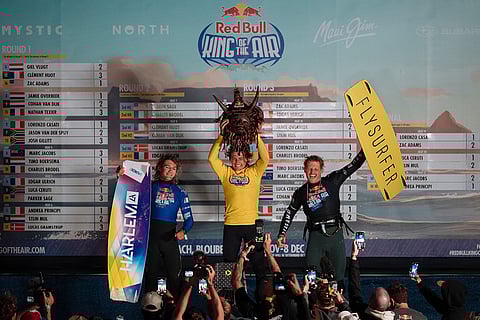Red Bull King of the Air 2024: Men's division Podium