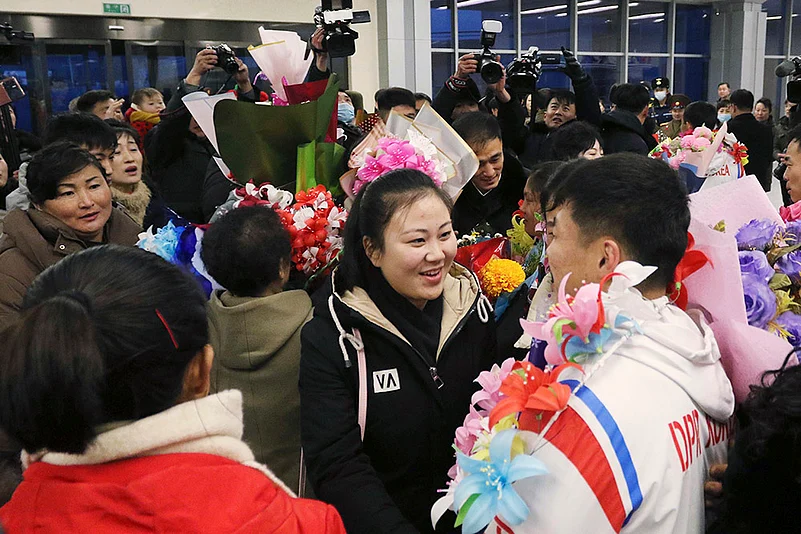 2024 World Weightlifting Championships winners North Korean athletes in Pyongyang pics: 7