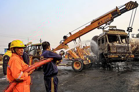 Fire accident in Jaipur