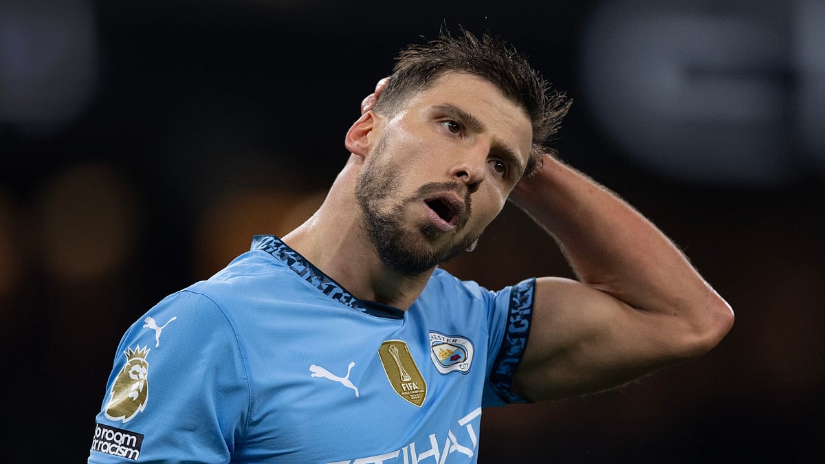 Manchester City defender Ruben Dias