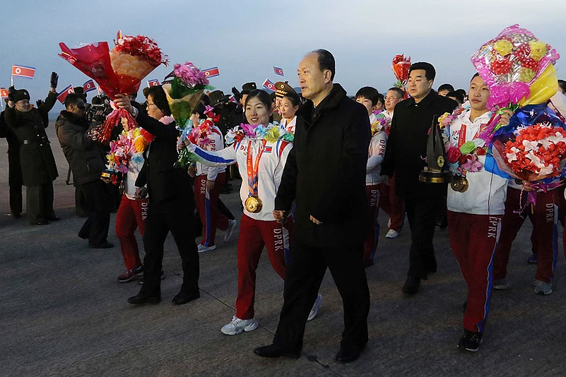 2024 World Weightlifting Championships winners North Korean athletes in Pyongyang pics: 8