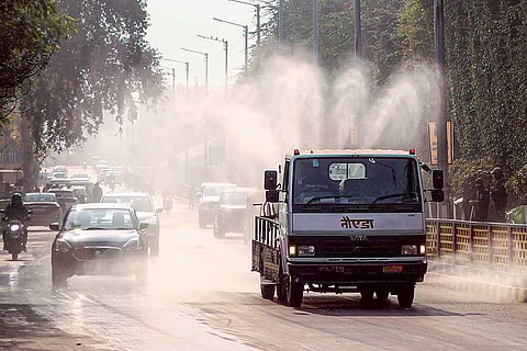 Weather: Air pollution in Noida