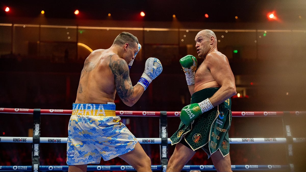 Photo: X | Turki Alalshikh : Tyson Fury up against Oleksandr Usyk.