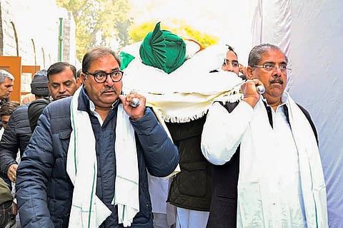 OP Chautala's funeral