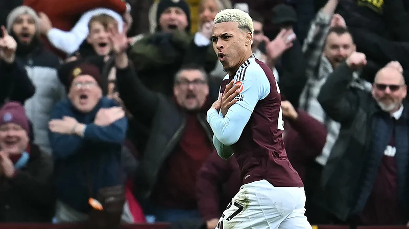 Aston Villa goalscorer Morgan Rogers