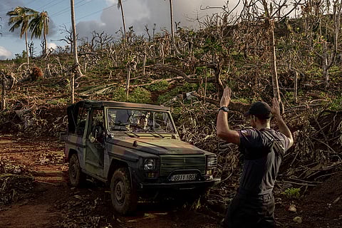 Aftermath of Cyclone Chido in Mayotte