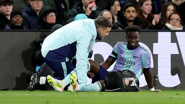 Crystal Palace 1-5 Arsenal, Premier League: Arteta 'Really Worried' By Saka Injury In Away Win