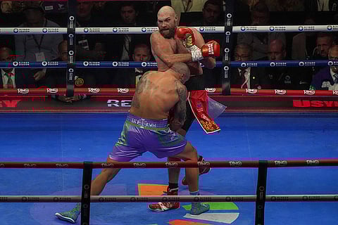 WBA, WBO, and WBC heavyweight title Oleksandr Usyk Tyson Fury