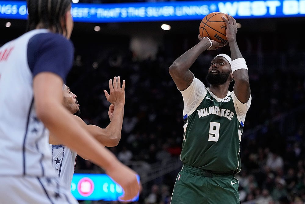 | Photo: AP/Morry Gash : Milwaukee Bucks vs Washington Wizards