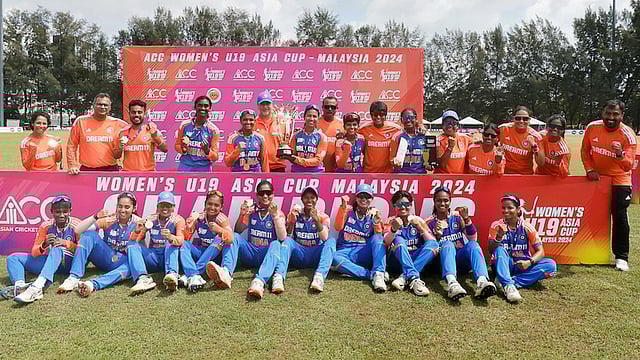 IND-W Vs BAN-W, U-19 Women's T20 Asia Cup Final: India Saunter To Title Triumph In Kuala Lumpur