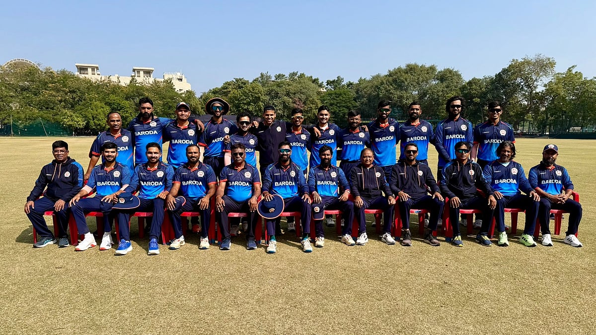 Photo: X | Krunal Pandya : Baroda cricket team.