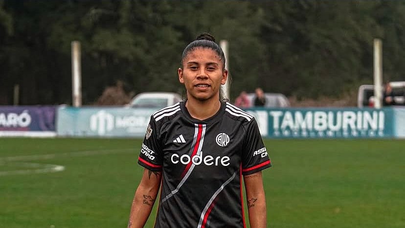Photo: X | Candela Diaz : River Plater player Candela Diaz.