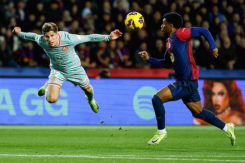 Spain Soccer La Liga: Atletico Madrid vs Barcelona