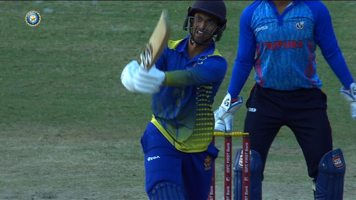 Tripura and Puducherry will be up against each other in Group A encounter of Vijay Hazare Trophy on December 26. - X/BCCIDomestic