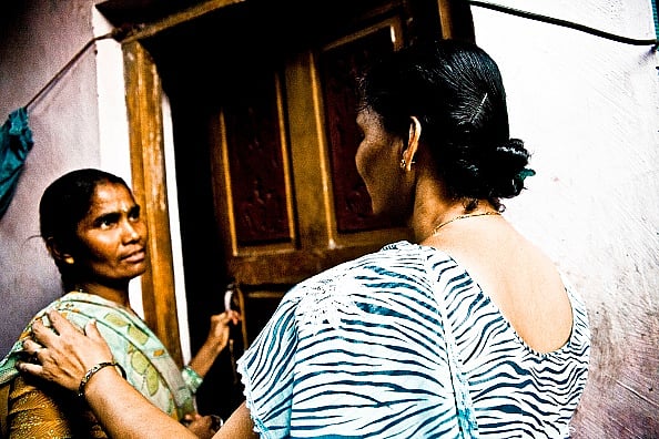 Getty Images : KG works as a women counselor helping those who are suffering from domestic violence.