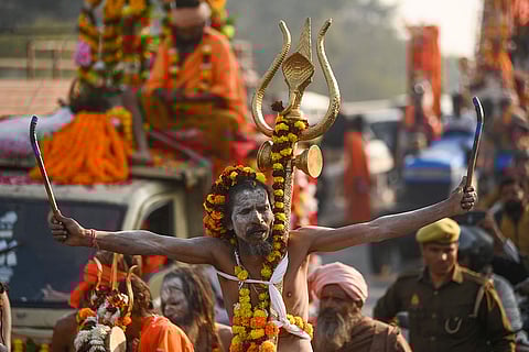 Chavni Pravesh ahead of Maha Kumbh in Prayagraj