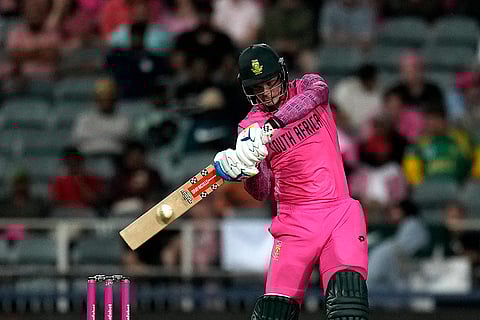 RSA Vs PAK 3rd ODI: South Africa's Corbin Bosch plays a shot