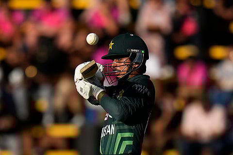 RSA Vs PAK 3rd ODI: Pakistan's Saim Ayub plays a high ball