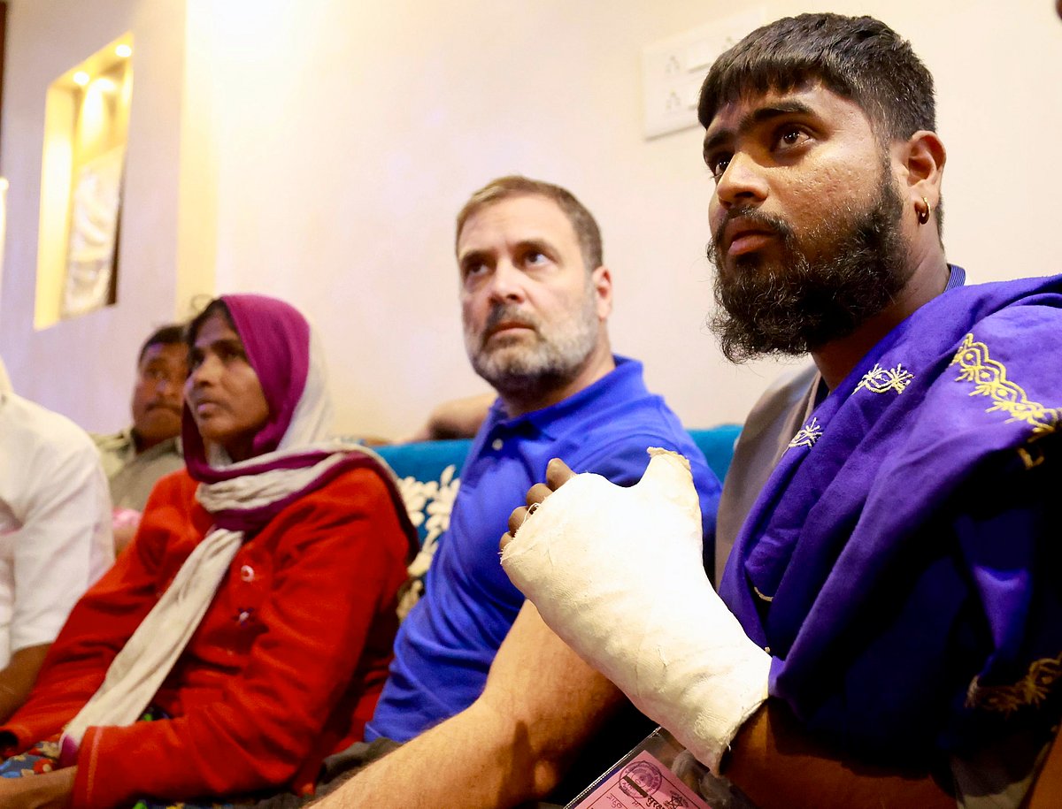 PTI : Rahul Gandhi in Maharashtra's Parbhani