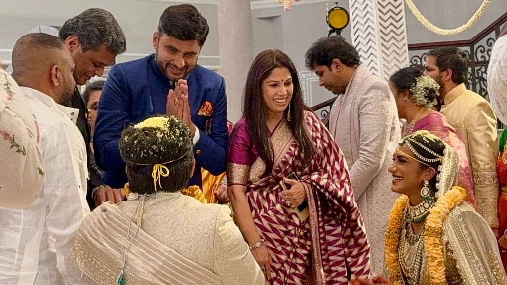 PV Sindhu and Venkata Datta Sais wedding ceremony in Udaipur.