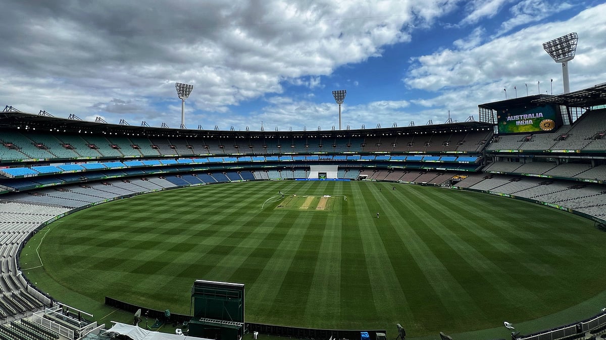 X/MCG : The Melbourne Cricket Ground ahead of the 4th IND vs AUS Test.