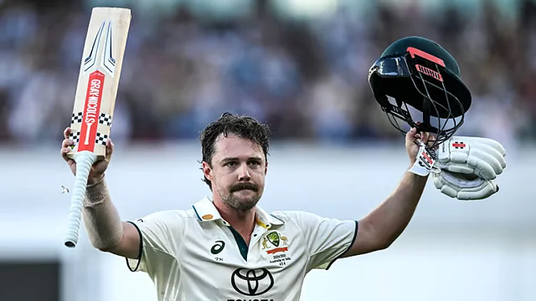 Australia batter Travis Head. - File