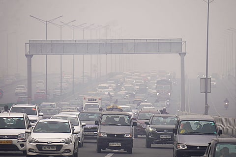 Weather: Smog in Delhi