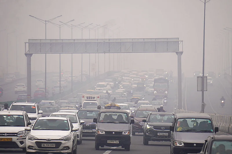 Smog in Delhi